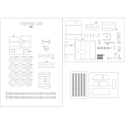 Szkielet, detale, bieżniki do Tarpan 233 - Answer 1/19