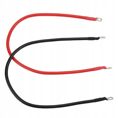 2 PIEZAS CABLE FALOWNIKA BATERII ROJO NEGRO  