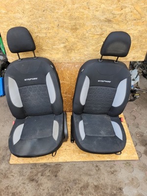 Сидіння сидіння заднє сидіння спинка ремені dacia sandero ii stepway фото №1