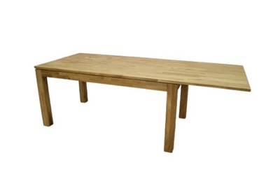 Rozkładany Stół drewniany DĘBOWY 150/220x90 cm