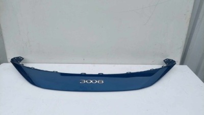 Peugeot 3008 ii lift молдинг накладка бампера перед 2180 фото №1