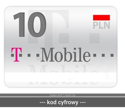 Doładowanie T-Mobile 10zł