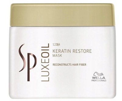 Wella Sp Luxe Oil Keratin Restore Maska regenerująca 400ml