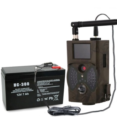 AKUMULATOR do Fotopułapka HC-300M Zasilanie fotopulapki bateria fotopułapek