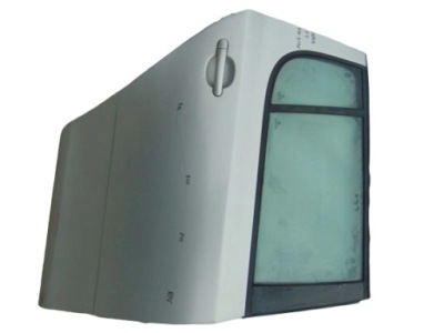 Дверь правый задняя skoda fabia ii lift 2010r 9156 фото №1