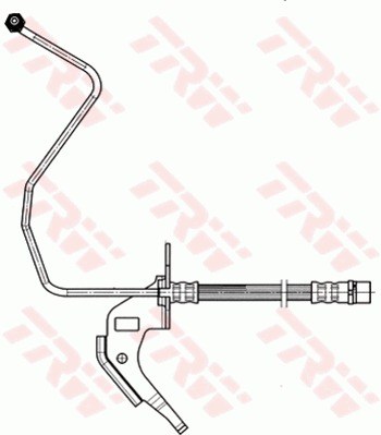 ПАТРУБОК ТОРМОЗНОЙ GIĘTKI OPEL OPEL ASTRA H 04- PT