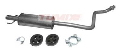 Гасник середній toyota yaris verso 1.3 1999-2000 фото №1