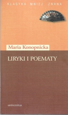 LIRYKI I POEMATY Konopnicka