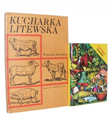 2x KUCHNIA LITEWSKA - KUCHARKA LITEWSKA Zawadzka BDB