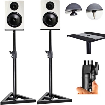 STOJAK STATYW STAND PODSTAWKA DO GŁOŚNIKÓW KOLUMN MONITORÓW STUDYJNYCH 2SZT
