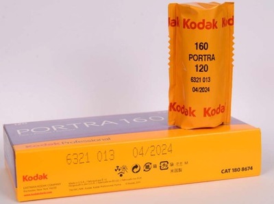 Film Kodak PORTRA 160/120 1 szt. 04/2024