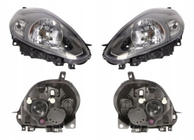 Фара лампа fiat punto evo 09- le+pr depo фото №1