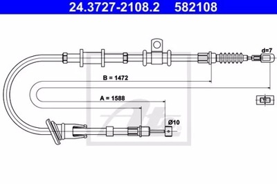 24.3727-2108.2/ATE CABLE HAM.PRAWA  