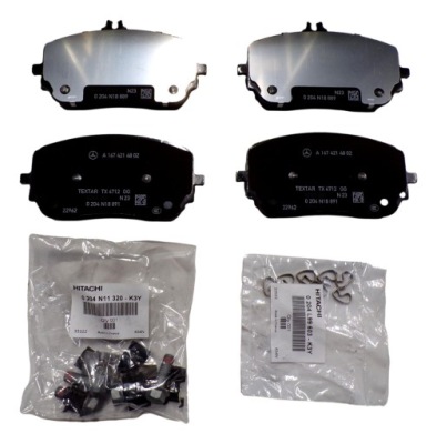 Тормозные колодки тормозные перед mercedes gle gls оригинальный номер a0004203404 фото №1