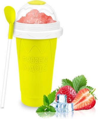 SLUSH CUP SQUEEZE CUP SCHŁODZONA MASZYNA DO ROBIENIA SLUSHY KUBEK DO LODÓW