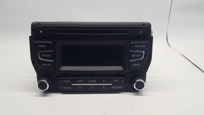 Радио cd mp3 96170 a2100 wk kia ceed ii 12/15 rok фото №1