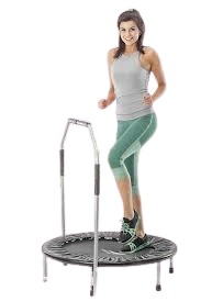 TRAMPOLINA fitness z uchwytem średnica 97CM wysokość 110cm