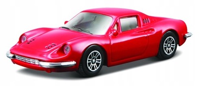 Ferrari DINO 246 GT czerwony 1:43 Bburago 18-31105