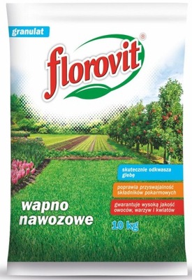 Wapno nawozowe granulowane 10kg Florovit