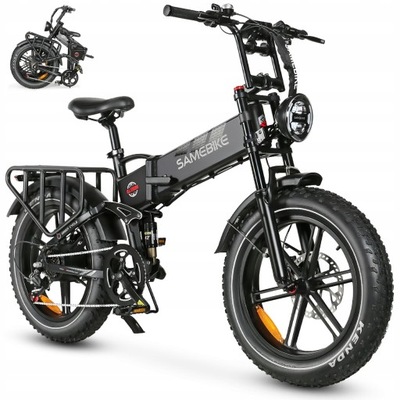 Rower Elektryczny Samebike 1200W 17Ah 45Km/h 120KM