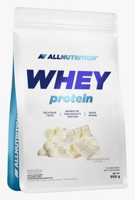 Odżywka białkowa Allnutrition proszek 908 g smak biała czekolada