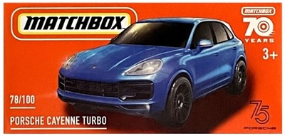 Resorak Autko Matchbox Porsche Cayenne Turbo