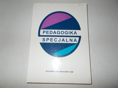 PEDAGOGIKA SPECJALNA Dykcik UAM Poznań 1998