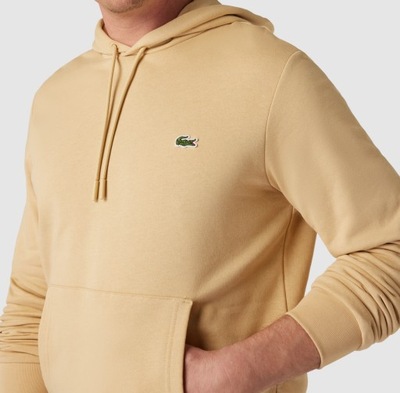 Bluza męska z kapturem Lacoste XXL beżowy