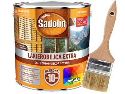 Sadolin Lakierobejca do drewna EXTRA 5L KOLORY