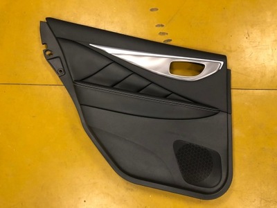 Обивка обшивка дверь левый задняя infiniti q50 фото №1