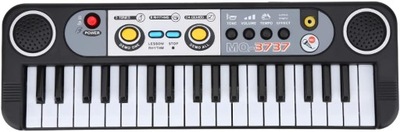 KEYBOARD ORGANY MQ-3737 37 klawiszy MIKROFON pianino elektryczne dla dzieci