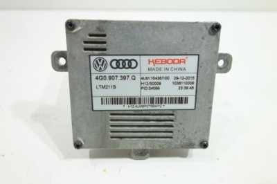 Модуль led audi оригінальний номер 4g0907397q фото №1