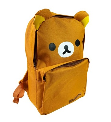 MIŚ RILAKKUMA PLECAK z USZAMI 39x26cm lekki