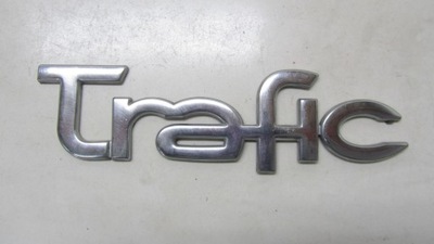 TRAFIC INSIGNIA INSCRIPCIÓN LOGOTIPO PARTE TRASERA CROMO 01-14  