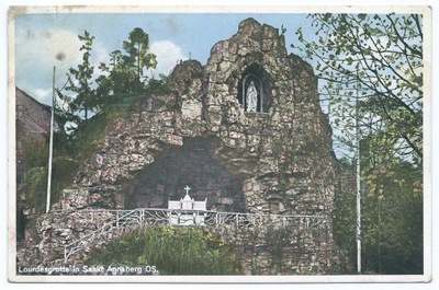 Góra Świetej Anny, Lourdesgrotte in Sankt Annaberg