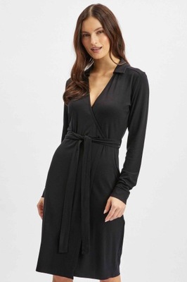 ORSAY Super wygodna czarna sukienka r. L NOWA