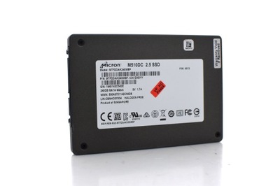 SSD 240GB Micron M510DC SATA III 6Gb/s 2,5" Entuzjasta-PC