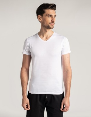 T-shirt męski cerva biały
