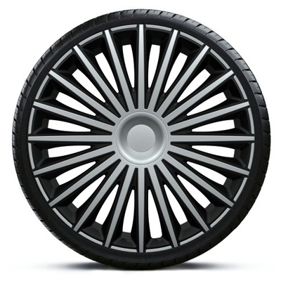 WHEEL COVERS 15 FOR FIAT DOBLO PANDA PUNTO GRANDE EVO  