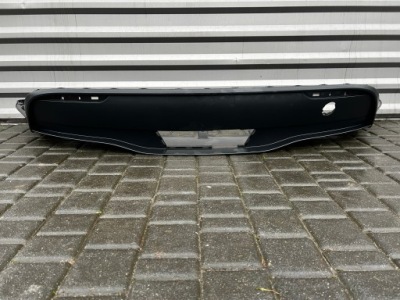 Накладка бампер задняя tesla model y фото №1