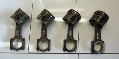 Peugeot 407 2.0hdi 136km rhr поршень поршні шатун фото №1