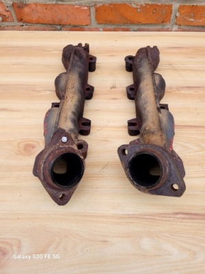 Jeep grand cherokee wk 5.7 колектор випускний правий фото №1