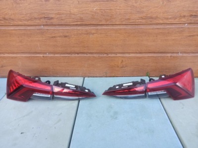 Фари задні led комплект skoda octavia iv combi європа фото №1