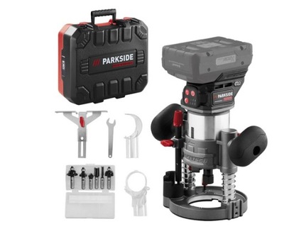 Akumulatorowa frezarka Parkside Performance, 20 V