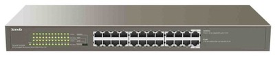 Switch PoE Tenda TEF1226P-24-440W (24x 10/100Mbps, 2x 10/100/1000Mbps)