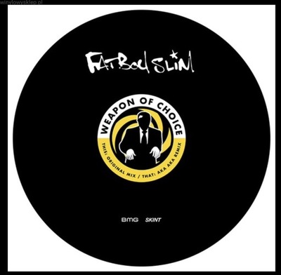 RSD21 FATBOY SLIM Weapon of Choice (PICTURE DISC)