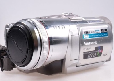 Kamera mini DV Panasonic NV-GS250EB zestaw XXL
