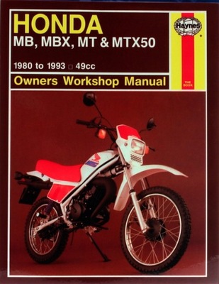 MANUAL DE MANTENIMIENTO HONDA MB 50 MBX 50 MT 50 MTX 50  