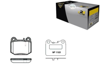 Тормозные колодки тормозные maserati quattroporte mercedes m- фото №1