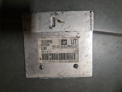 Бортовой компьютер двигателя 16183049 opel astra vectra 1.6 фото №1